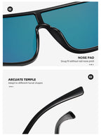 2024 Brand New Fishing Sunglasses Men Women Square Glasses Outdoor Sport Eyewear Driving Shades Male Sun Goggles