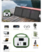 500w / 600w  Power Bank 220/110V Backup  Station Camping  Source