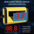 Full Automatic Car Battery Charger 2A Intelligent Fast Power Charging Digital LCD Display