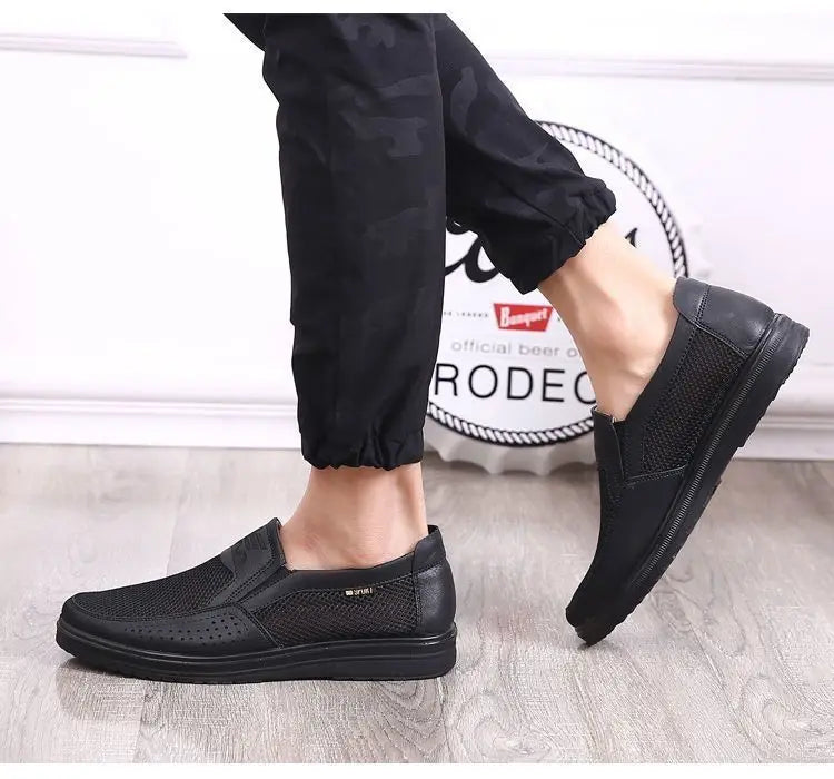 Men's Shoes 2025 Summer Casual Sneakers Breathable Mesh Chunky Sole Affordable Free Shipping