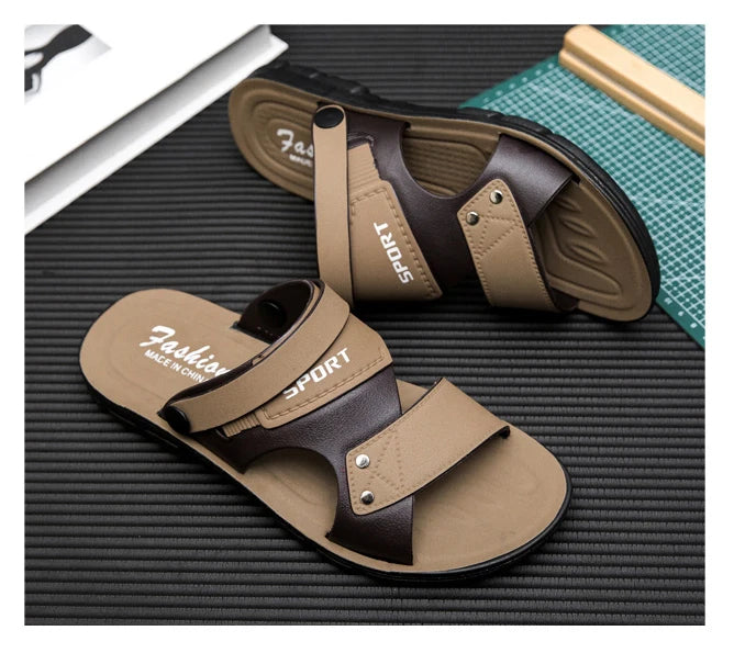 Hot Sale Men Sandals Casual Shoes Outdoor Walking Sandals for Men Beach Shoes Men slippers Open Toe Flat