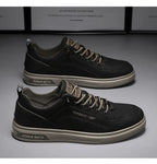 New Shoes for Men  Comfortable Flat Men's Casual Shoes Outdoor Wild Men's Sneakers High End Fashion One Pedal Dress Shoes Male