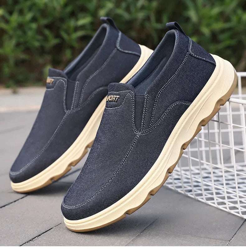 Shoes for men, 2025 autumn new single shoes, British style bean shoes, dad shoes, one foot casual shoes