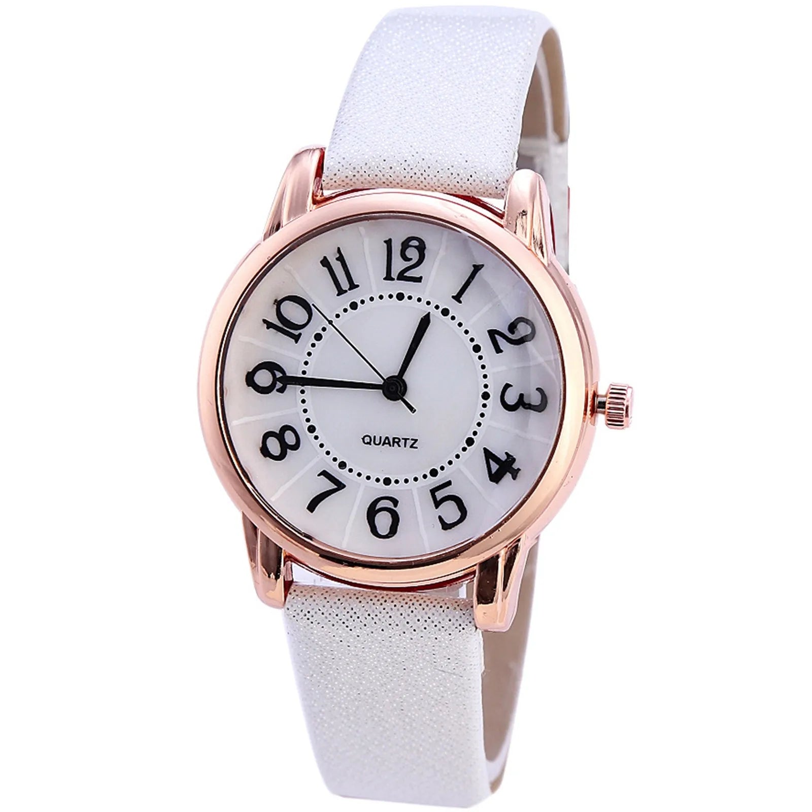 Women's Watch Quartz Dial Digital Watch Frosted Leather Strap Ladies And Girls' Watch Female Casual Ladies Watches женские часы