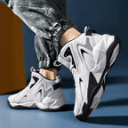 Mens Comfortable Basketball Shoes Outdoor Casual High Top Footwear Fashion Trend Leather Sneaker Oversized 39- 50 Wear Resistant