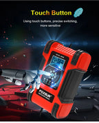 Car Battery Chargers 12A Large Power Full Automatic Smart Battery Chargers 12V 24V Battery Desulfator for Car Truck