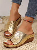 Women's Summer Sandals Fashion Wedge Shoes Woman Huaraches Slide Women's Sandals Outdoor Female Zapatos De Mujer Footwear