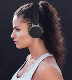 Hifi Wireless Headphones 9D Heavy Bass Surround Stereo Bluetooth Earphones Foldable Adjustable Support TF Card/AUX Play With Mic