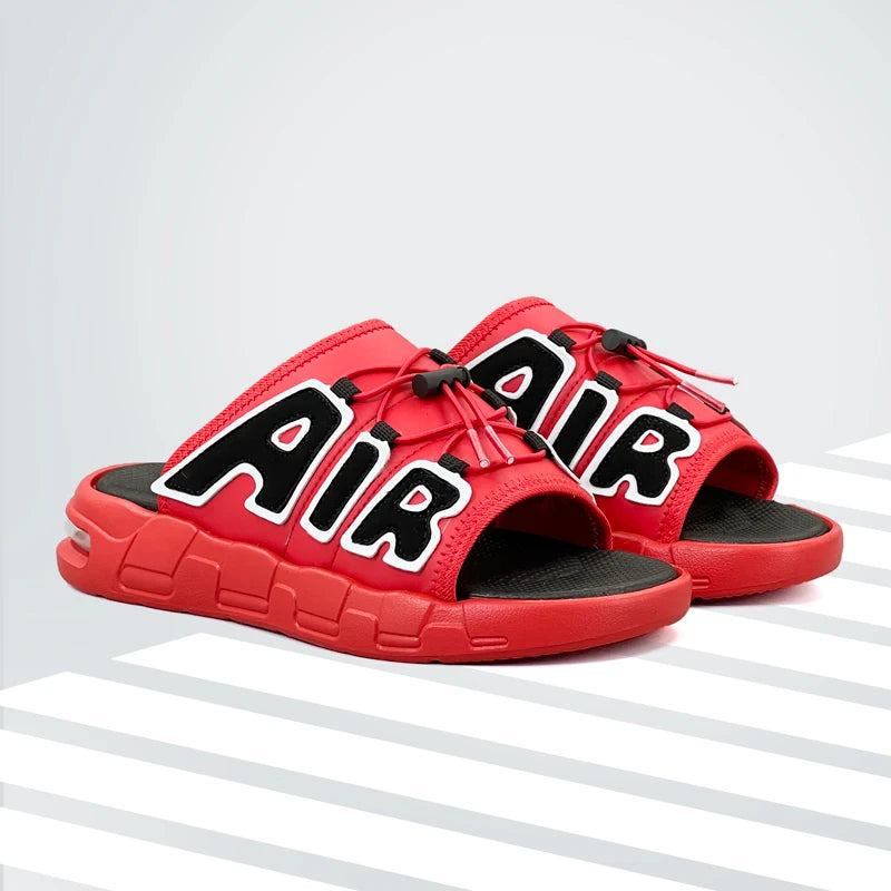 Man‘s Sandals Thick Sole Non-slip Fashion Trend Sports Slippers For Men Outdoor Footwear Size 40-49 Suitable Summer