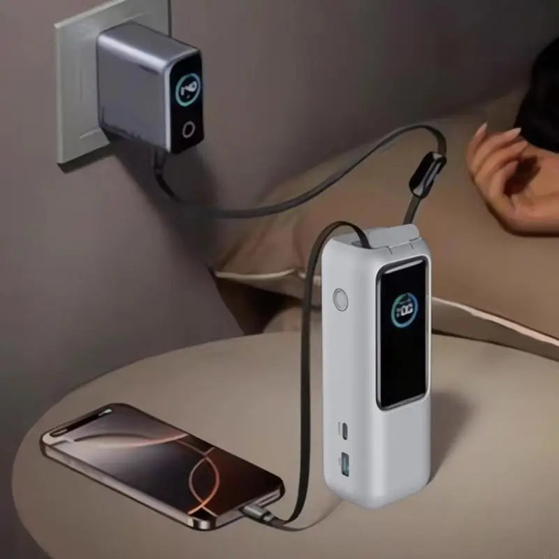 Protective Silicone Carrying Case for 25000mAh 165W Power Banks Shockproof Bag X7JC