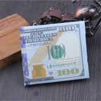 Men Money Canvas Wallets Credit ID Card Holder Bags Purses Currency Notes Pattern Insert Picture Cash Coin Dollars Euro Wallet