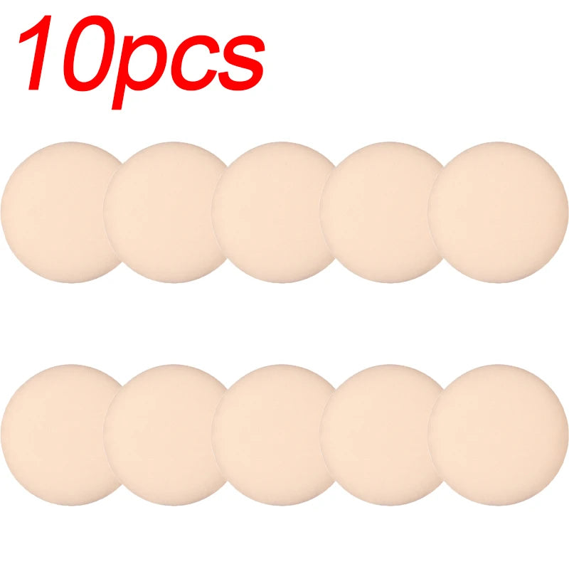 20pcs Soft Thick Powder Puff Powder Liquid Cosmetics Puff Makeup Puffs Wet Dry Use Concealer Foundation Sponge Cushions Tool