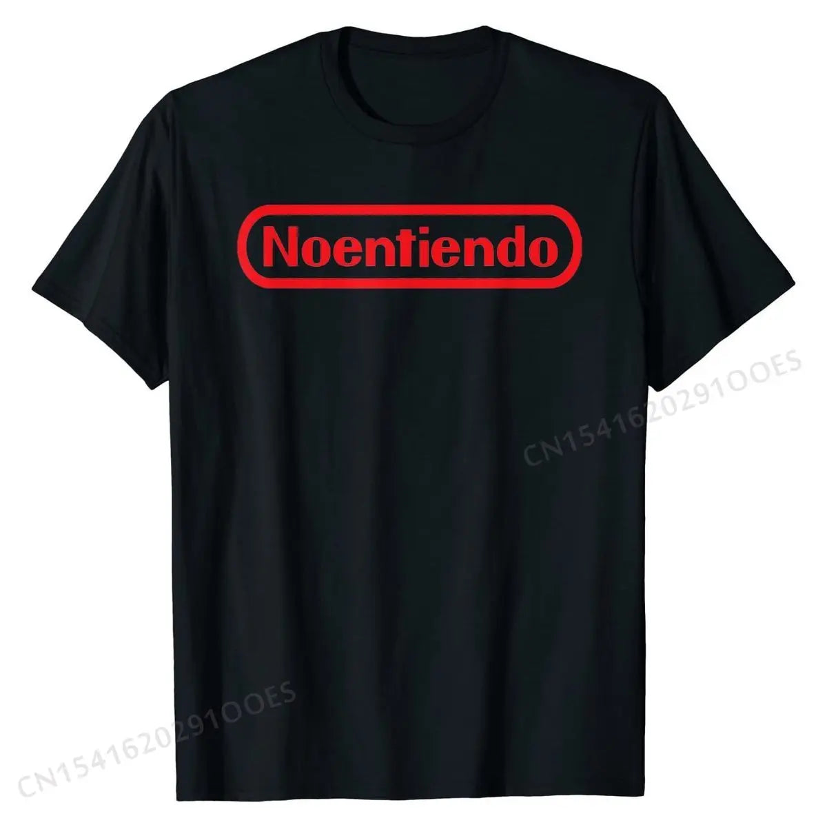 No Entiendo Shirt, Funny Gamer's Shirt For Spanish Speakers T Shirts Casual On Sale Cotton Tops Shirts Camisa for Men
