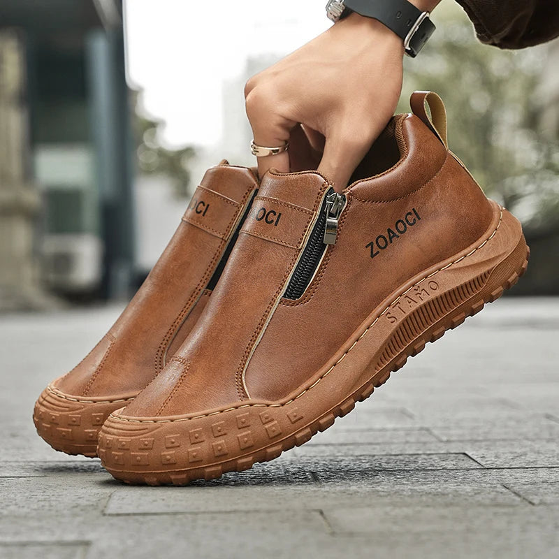 Men's shoes summer new casual sports shoes comfortable wear-resistant flat cargo anti-pressure foot shoes breathable work shoes