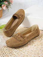 Women Flats Fashion Breathable Women Casual Shoes Slip On Flat Shoes Walking Sneakers Women Shoe Retro Shoes Female Plus Size