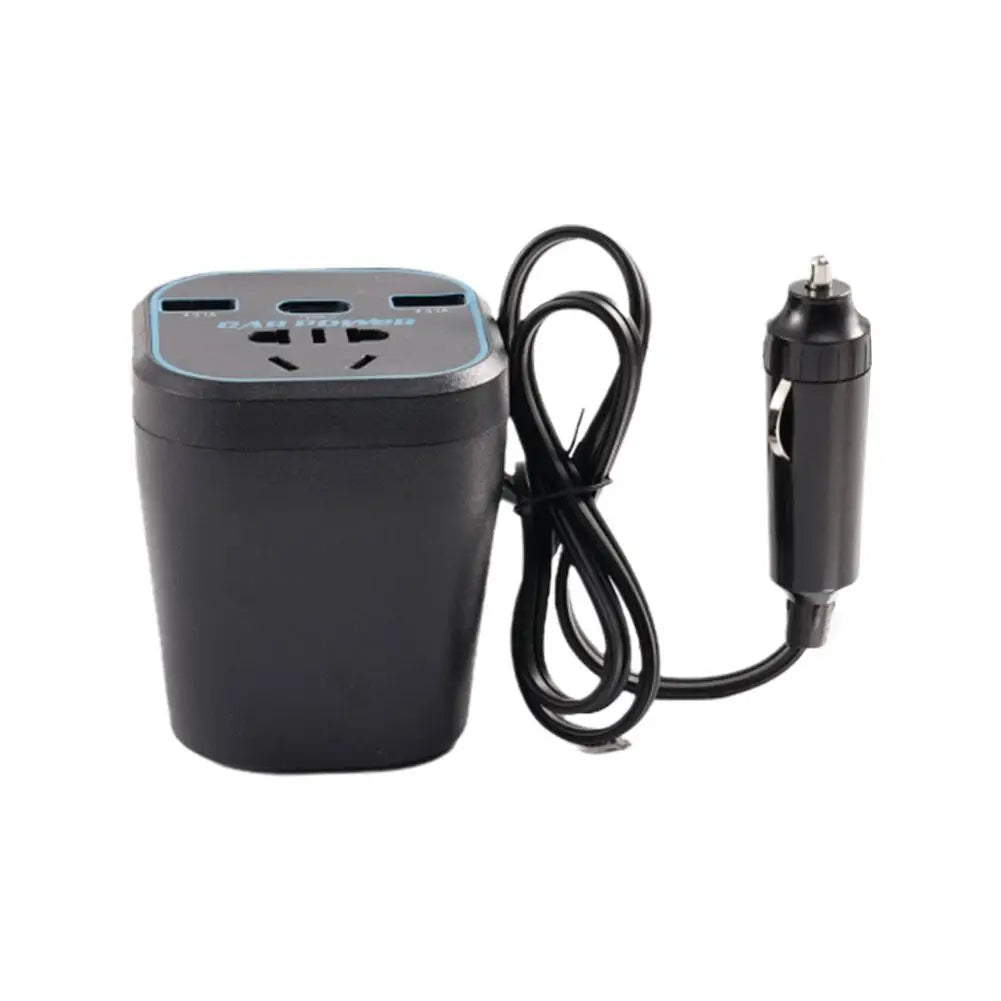 12V/24V TO 220V Converter Car Power Inverter Type-C Multi-function Charger Socket 3.1A Fast Charger Car Power Converter