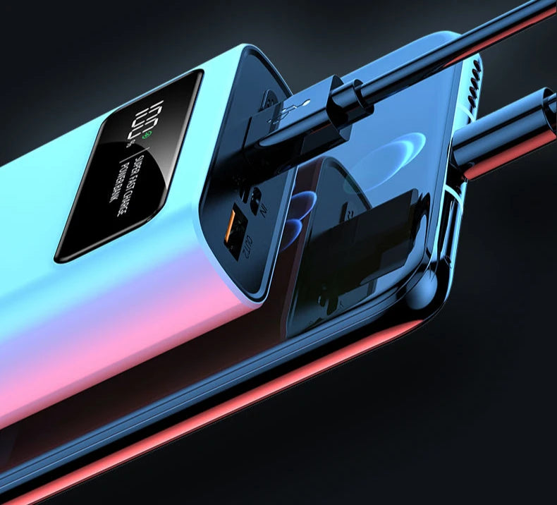 Power bank 20000mAh large capacity two-way PD flash charging live broadcast applicable to all mobile phones BCAK