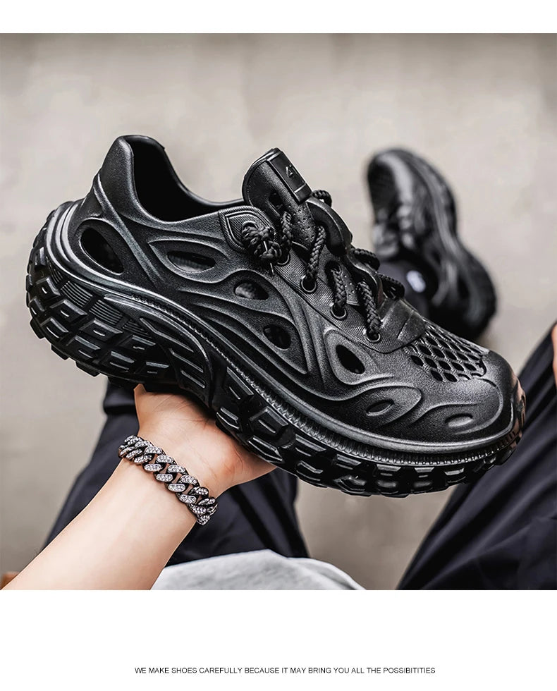 Couple Sandals For Men New Fashion 2025 Summer Outdoor Hole Shoes for Women Sandals Sandalias Hombre Sandalias De Mujer