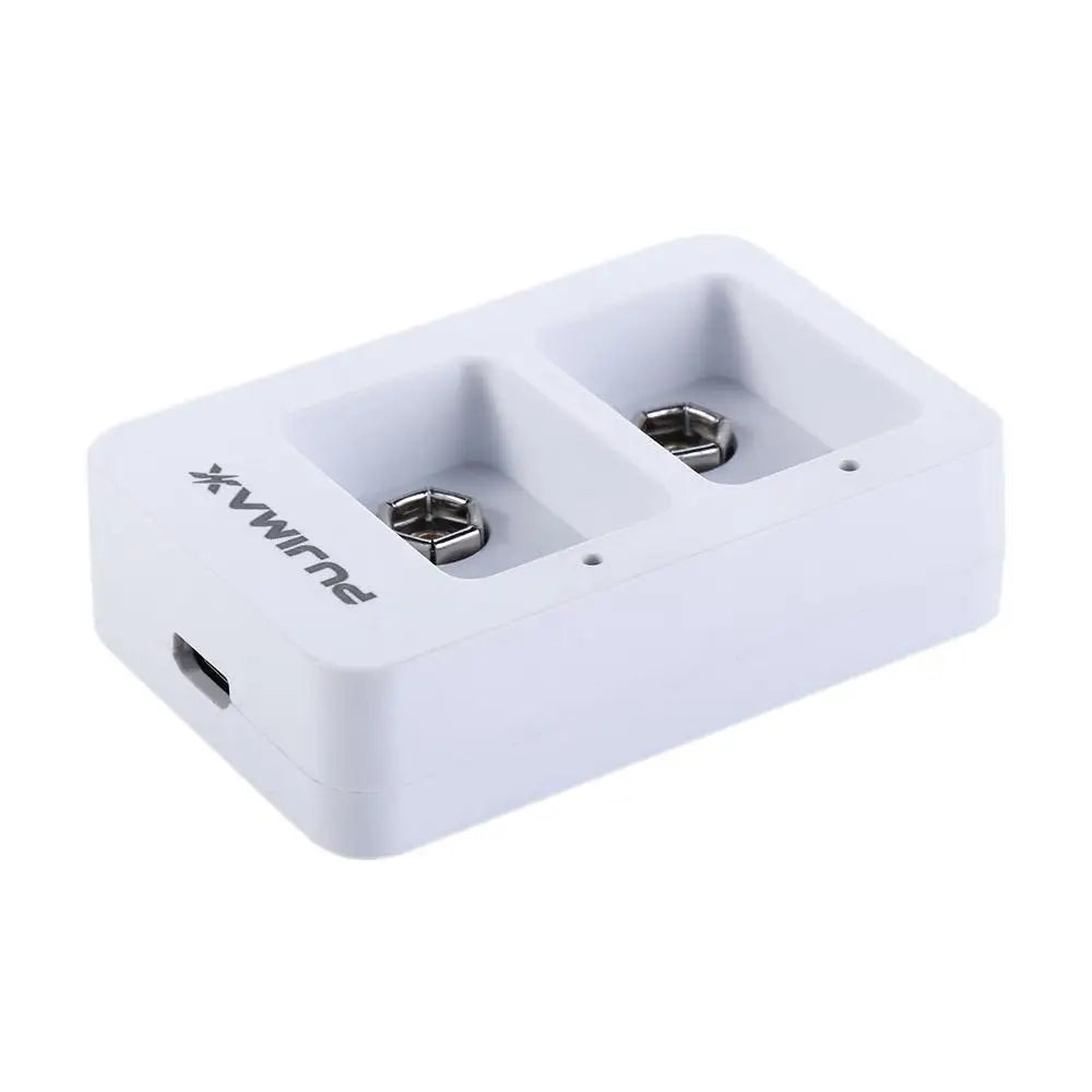 Charger Adapter Lithium Battery Charger 2 Slots Battery Charger USB Charger 9V Battery Charger Rechargeable Batteries Charger