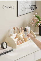 Cosmetics Storage Box Home Advanced Sense Dressing Table Desktop Capacity Multi-functional Skin Care Products Compartment Shelf