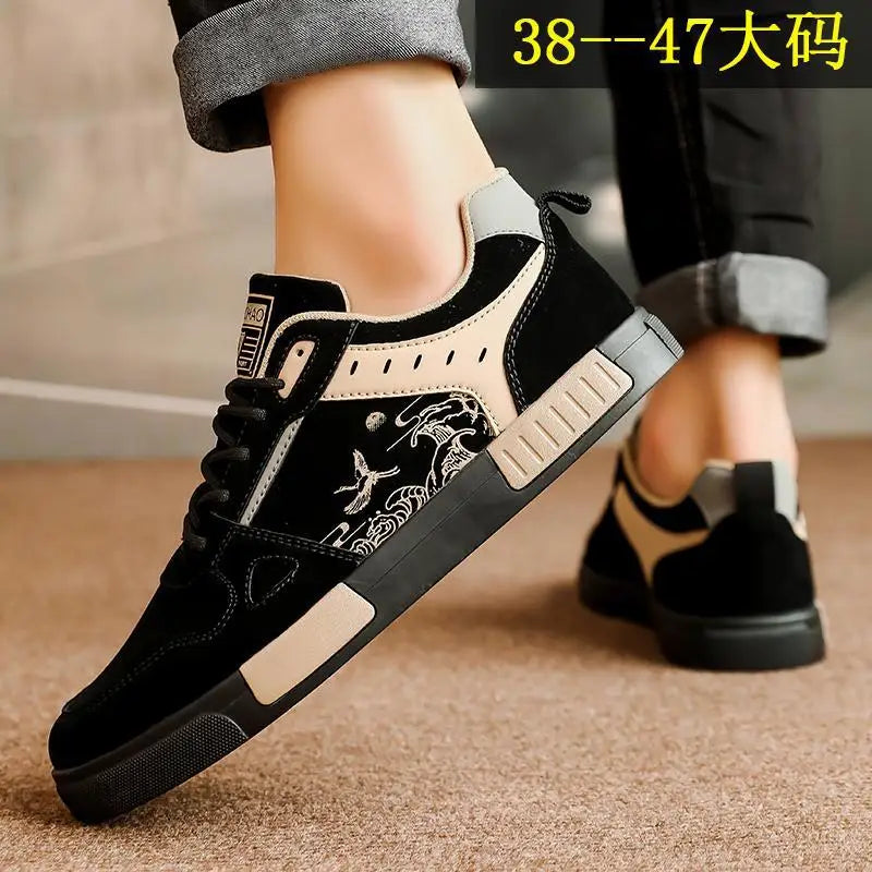 Men's Shoes  New Summer Men's Low Cut Men's Sneakers Waterproof Anti Slip Comfortable Wear-resistant Oversized Casual Shoes