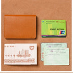 2025 New Women's Wallet Simple Folding Button Small Wallet Driver's License Card Bag Soft Leather Wallet