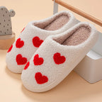 Women's Slippers, New Winter Design, Caring Warmth, Thick Plush Home Anti-Slip Slippers