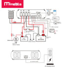 12v charger dc to dc booster 60a mppt Solar controller 30A AC 40A Charger for 12V battery  Rv yacht charger