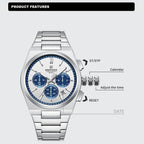 NAVIFORCE Luxury Couple Watches Set - Men's And Women's Fashion Quartz Wristwatches Waterproof Stainless Steel 2025 New Arrival