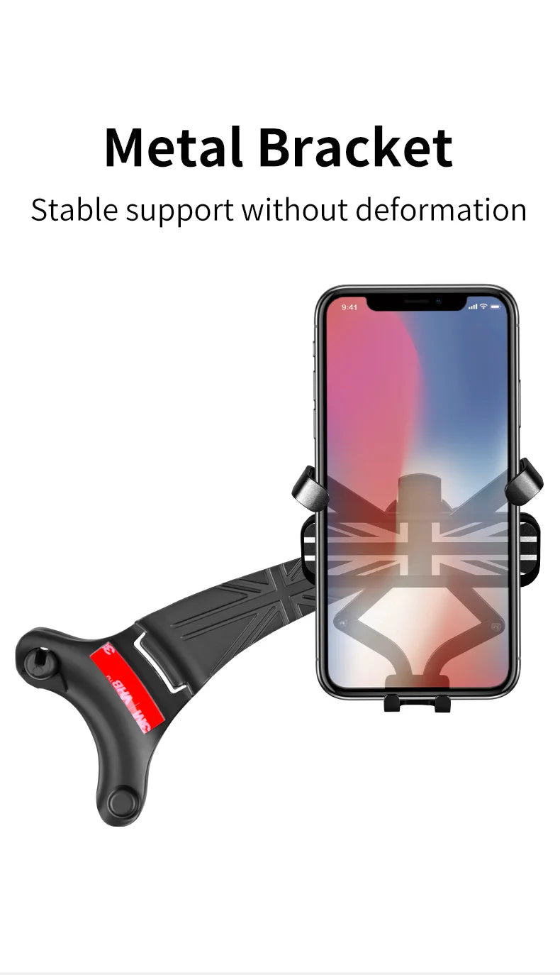 Mobile Phone Holder Car Accessories Bracket For MINI COOPER F56 F57 F55 F54 F60 Countryman Clubman LCD Mount GPS Support Gravity