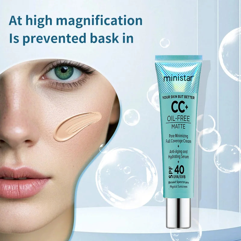CC cream moisturizing foundation make-up concealer whitening oil control waterproof cosmetics