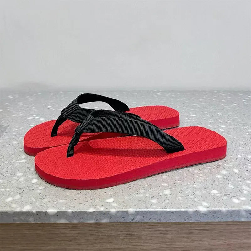 New Flip Flops Flat Slippers Woman Casual Beach Mules Shoes Women Beach Slides Summer Comfort Holiday Slippers Women