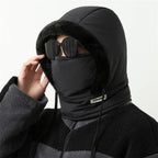 Winter Warm Hat for Men and Women, Autumn and Winter Cycling Ear Protection with Thick Velvet for Cold Protection