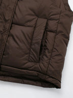 Women's Winter Coat 2025 New Fashion Autumn Hooded Cotton Vest Jacket for Women Casual Chic Ladies Clothes