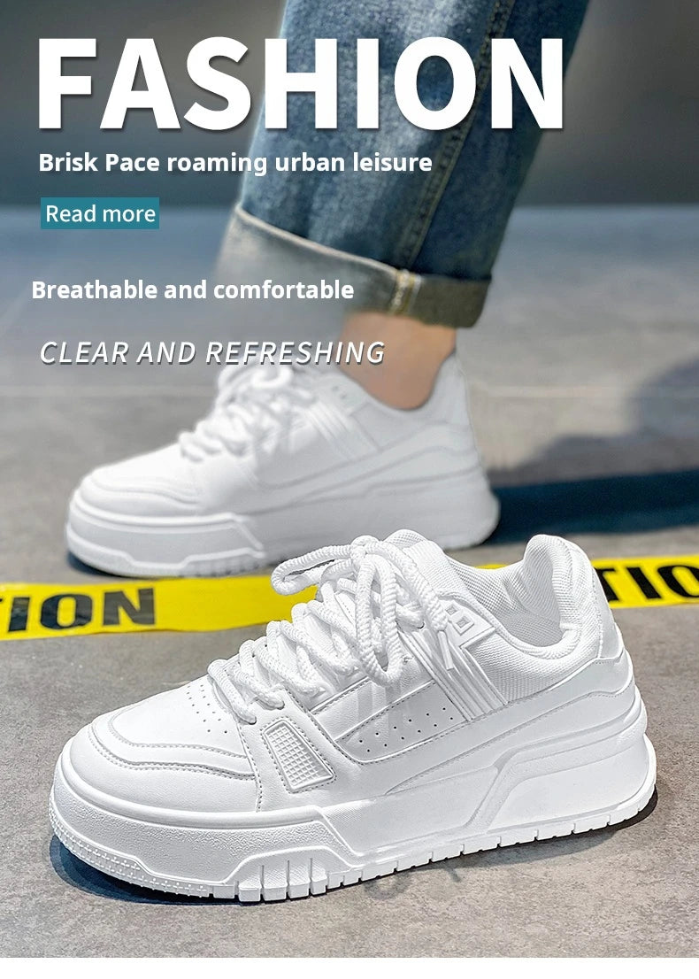 Men's Shoes Fashion Platform Sneaker Trend Skateboard Shoe for Men New Casual Sports Running Shoe Tenis Shoes Zapatillas Hombre
