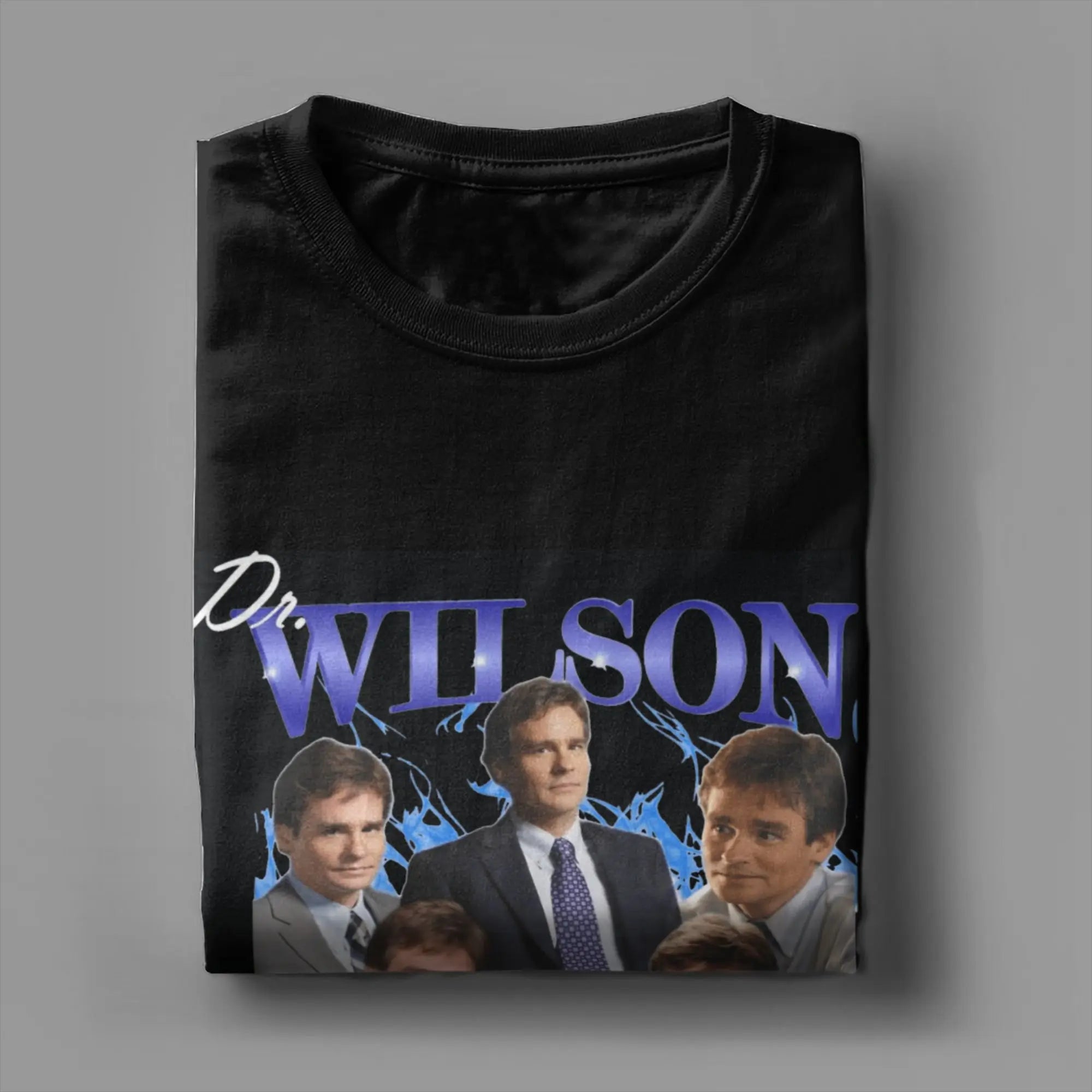 Men's House MD T Shirt Dr Wilson  100% Cotton Clothes Funny Short Sleeve Round Collar Tees New Arrival T-Shirt