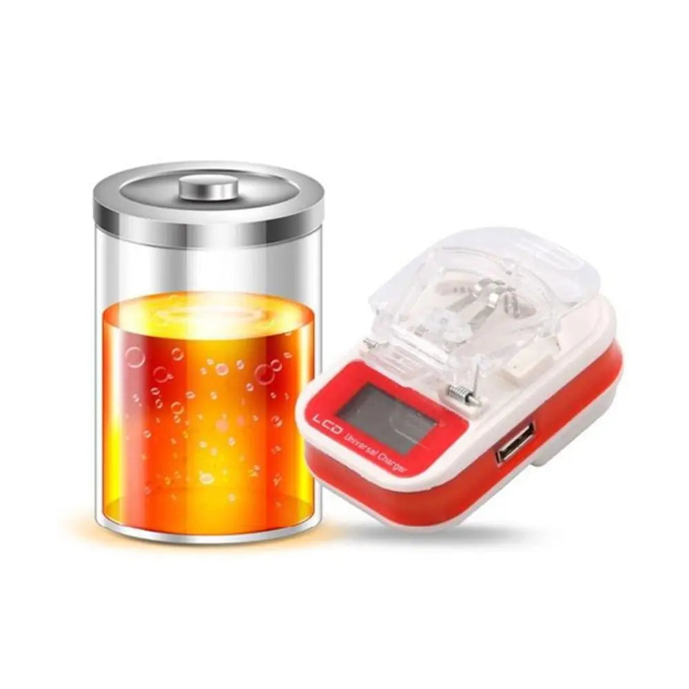 Universal Battery Charger US EU Plug Battery Charger USB Adapter Charging Dock Portable Mobile Phone Chargers Phone Accessories