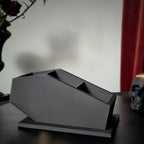 “Gothic Cosmetics Storage Cabinet: Dark and Elegant Design, Mysterious and Practical Beauty Storage Space”