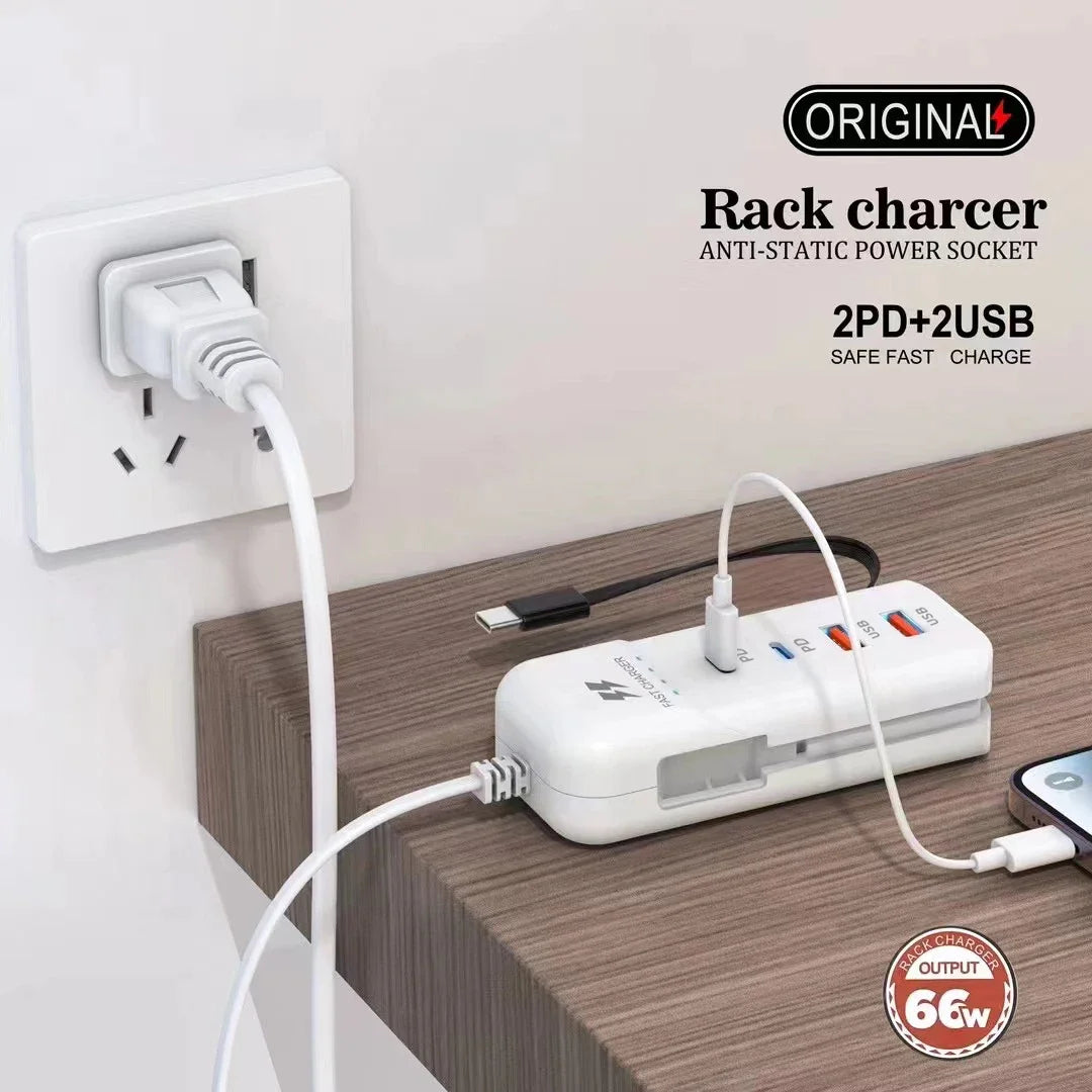 USB Charger PD Type C Fast Charge Quick Wall Chargers Multiport USB Hub Adapter Mobile Phone EU/US Plug USB Type C Quick Charger