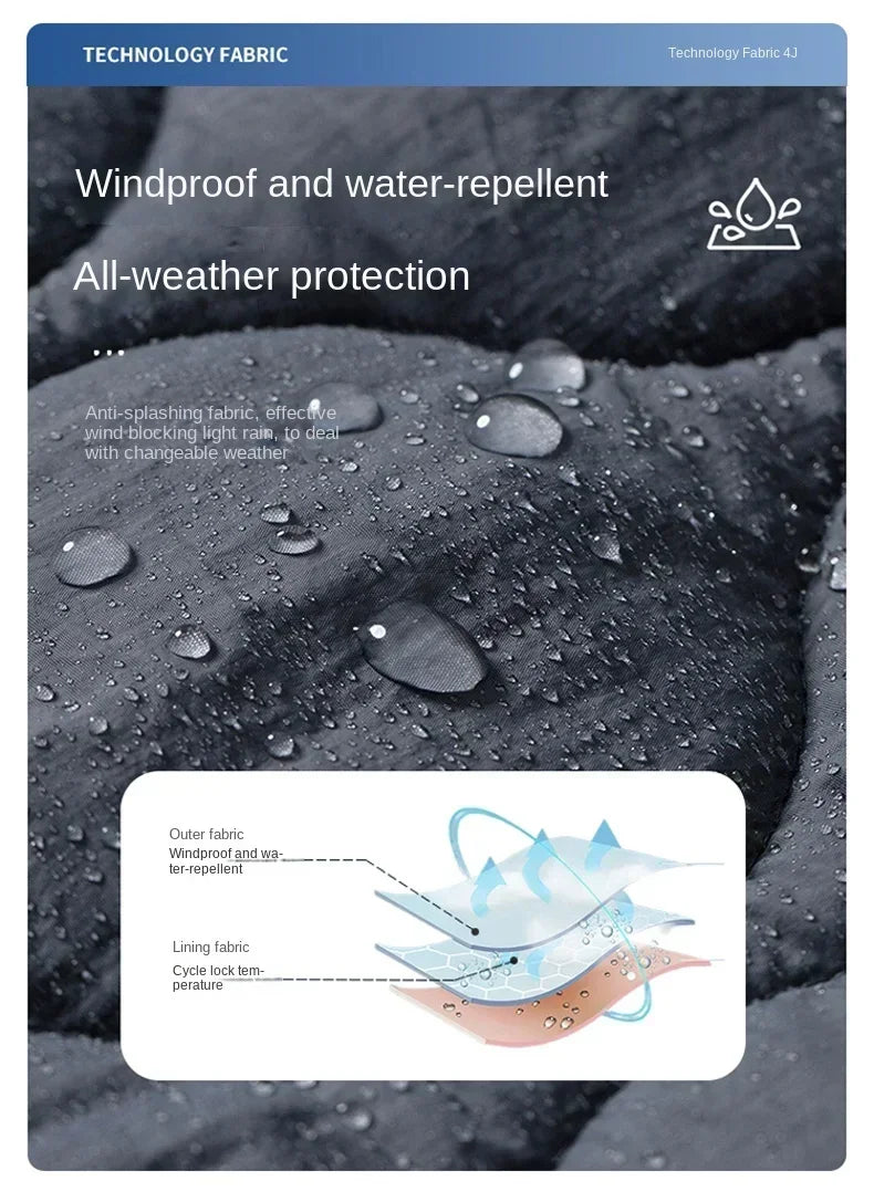 Winter Down Pants Men's Trendy Ski Waterproof Thick Fleece Warm Straight Cotton Trousers Women's Casual Cold-proof Padded Pants