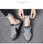 Men's Casual Slippers  Summer Comfortable Anti Slip Mesh Breathable Men's Sports Shoes Lightweight Soft Soled Half Slippers