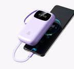 BCAK/ flagship store 200000 Milliampere Wholesale Power Bank with Built-in Cable, Mini, Portable, Fast Charging Mobile Power Sup