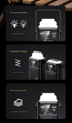 Portable outdoor emergency Power banks smartphone Backup Power 50000mah with built-in cable Powerbank 50000mah camping light