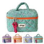 Cosmetic Bag Simple Style Large Capacity Portable Cosmetic Tools Storage Bag for Home Bathroom Toiletry Bag Makeup Bag