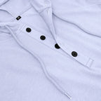 Men's Short-sleeved T-shirts for Sports and Fitness American-style Henley Shirt Hooded Top