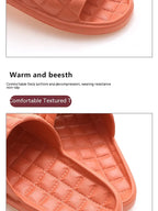 Home Bathroom Slippers Women Fashion Soft Sole EVA Indoor Slides Woman Sandals 2023 Summer Non-slip Woman Man Slippers