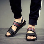 Men's Sandals 2025 Summer Male Beach Shoes Men High Quality Breathable Casual Sandals Fashion Outdoor Slippers Sandals 37-46