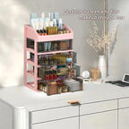 Cosmetics storage box, storage drawer, hair accessories multi-layer storage cabinet, cosmetics jewelry box, stationery multifunc