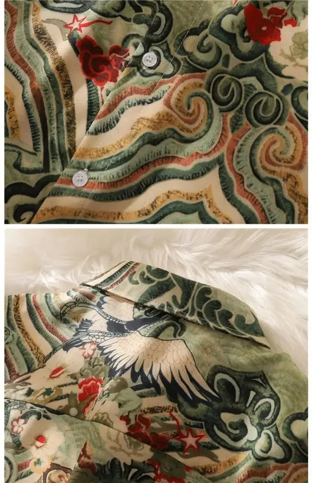 Short-sleeved Shirt Men's Top Handsome Design Niche