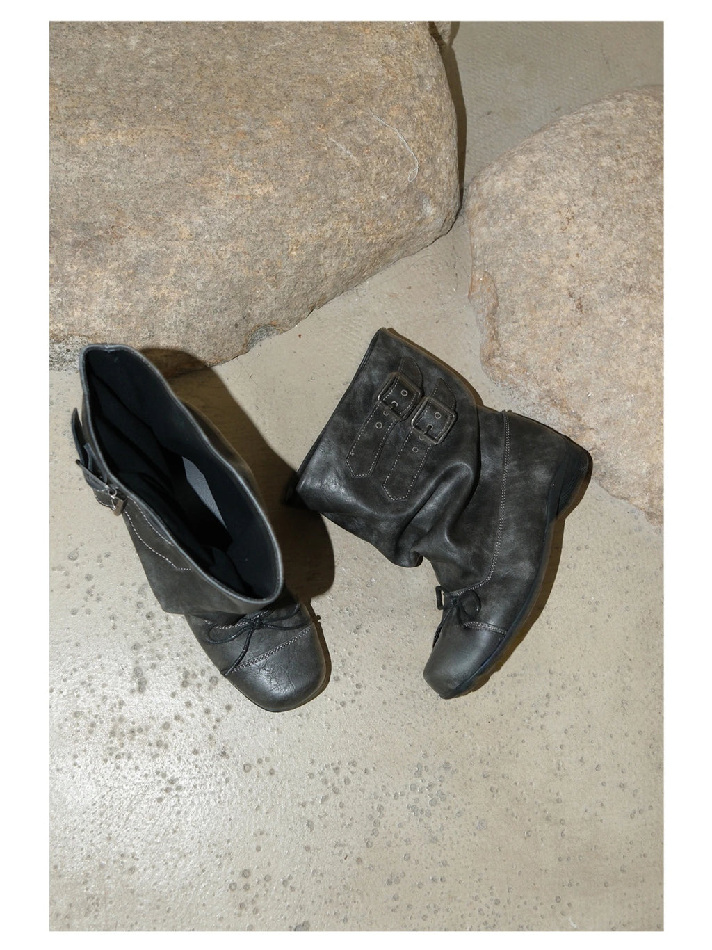 Flats Women Ankle Boots Fashion Designer Punk Boots Winter Woman Chelsea Boots 2025 Trend New Buckle Gladiator Motorcycle Botas